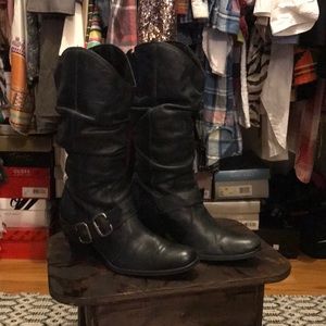 Leather Cowboy boots